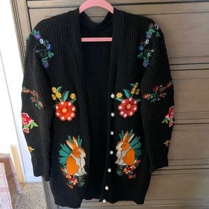 Beautiful Designer Inspired Cardigan, Oversized Fit